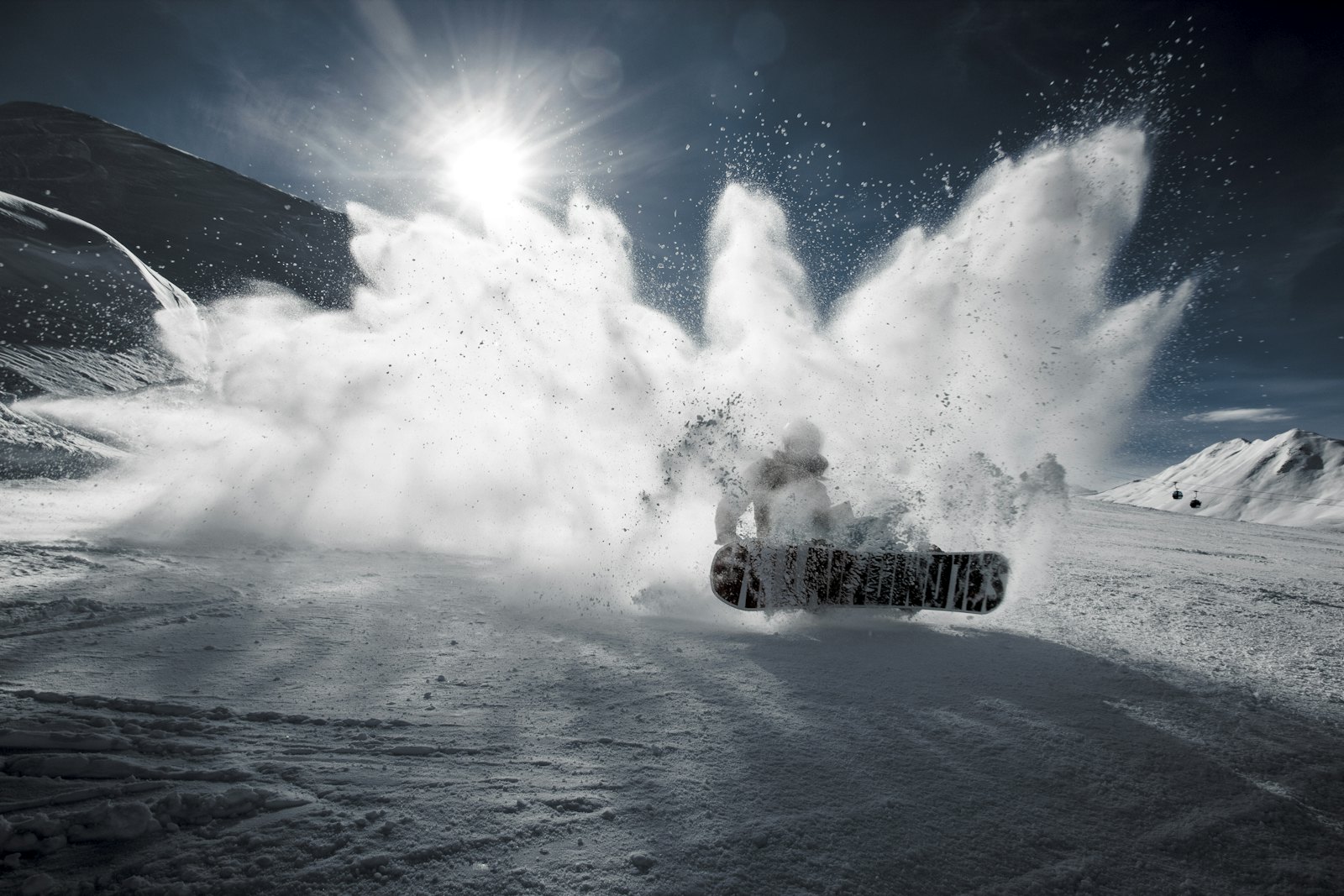 SNOW riding